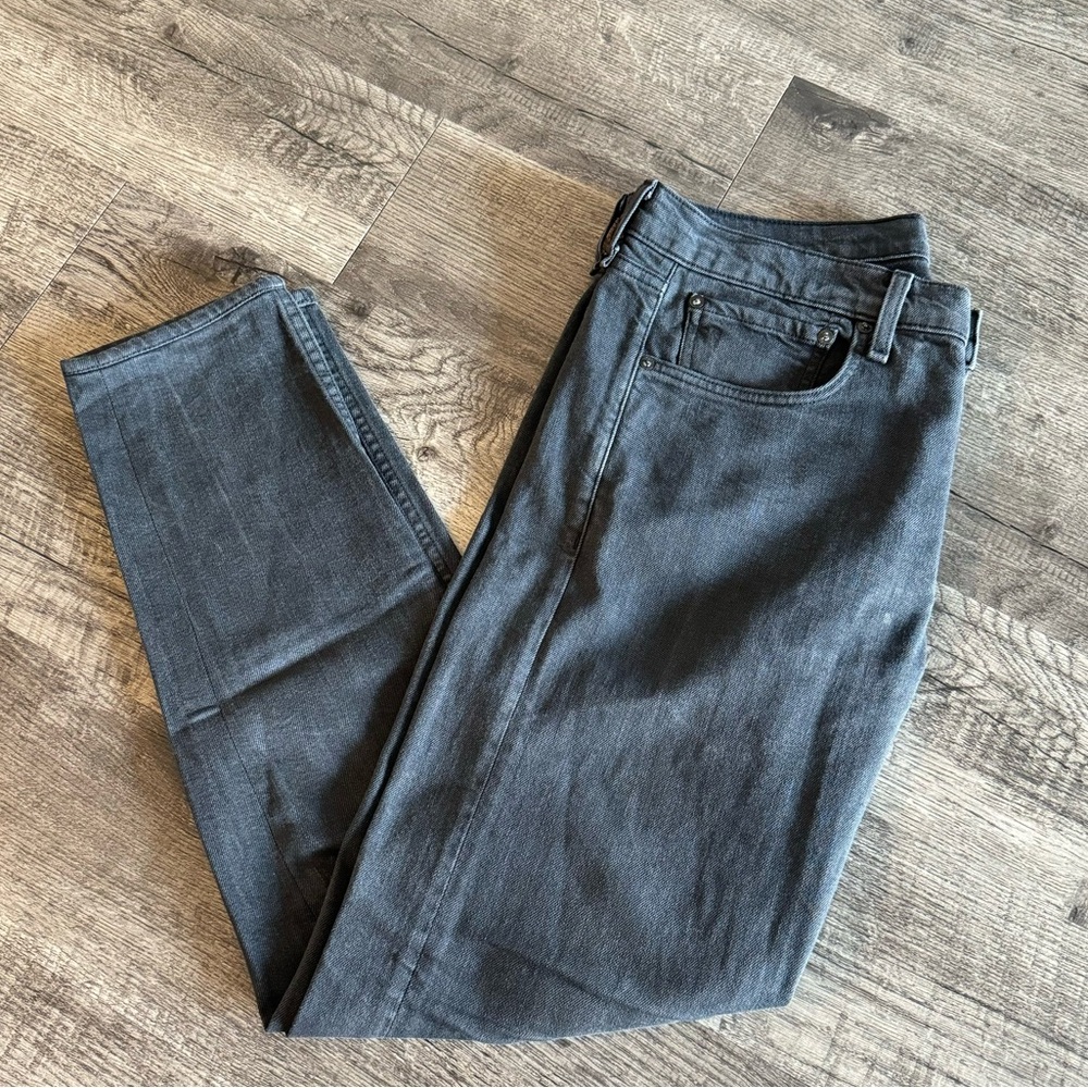 Rag & Bone Men’s Denim Jeans Faded Grey Black Slim Fit 2